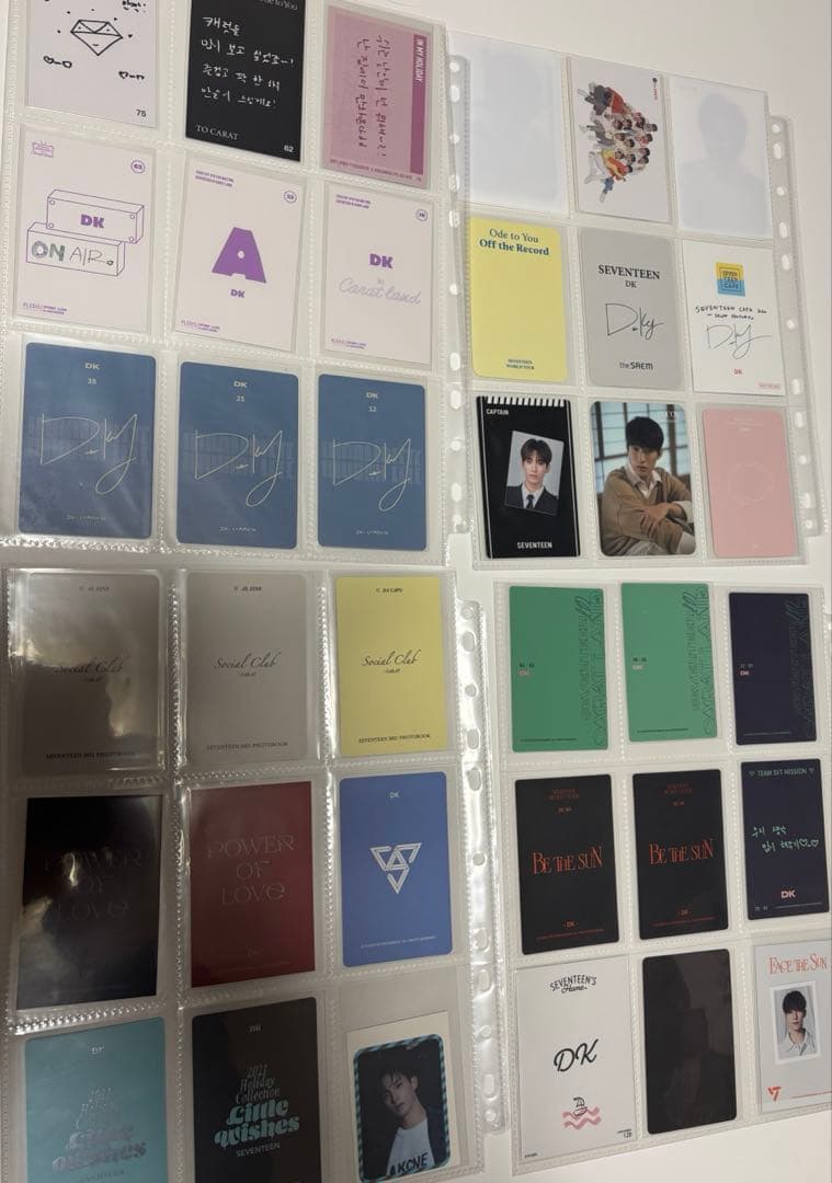 SEVENTEEN DK ドギョム　トレカ　カード　大量 引退品