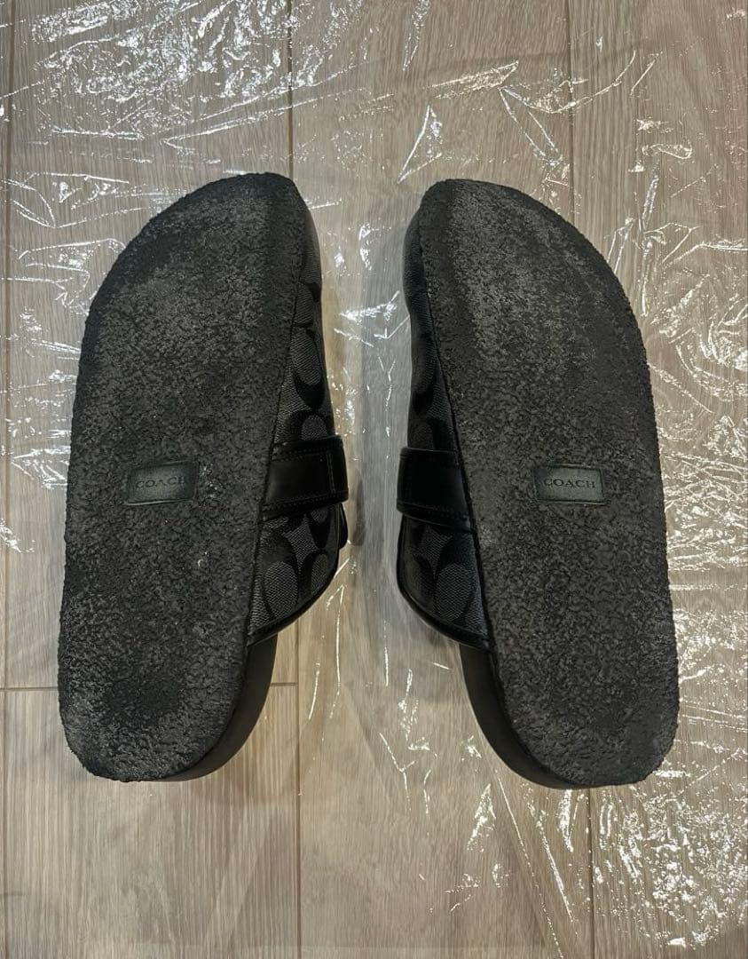 【専用】チワワ〜ん様 COACH シグネチャー柄 ミュールサンダル サイズ43