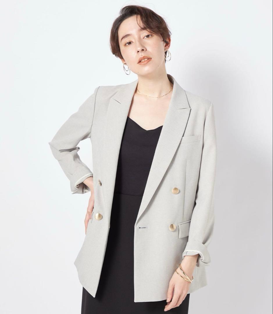 値下げ極美品 NOLLEY'S ウォッシャブルドライシャンブレーダブルジャケット