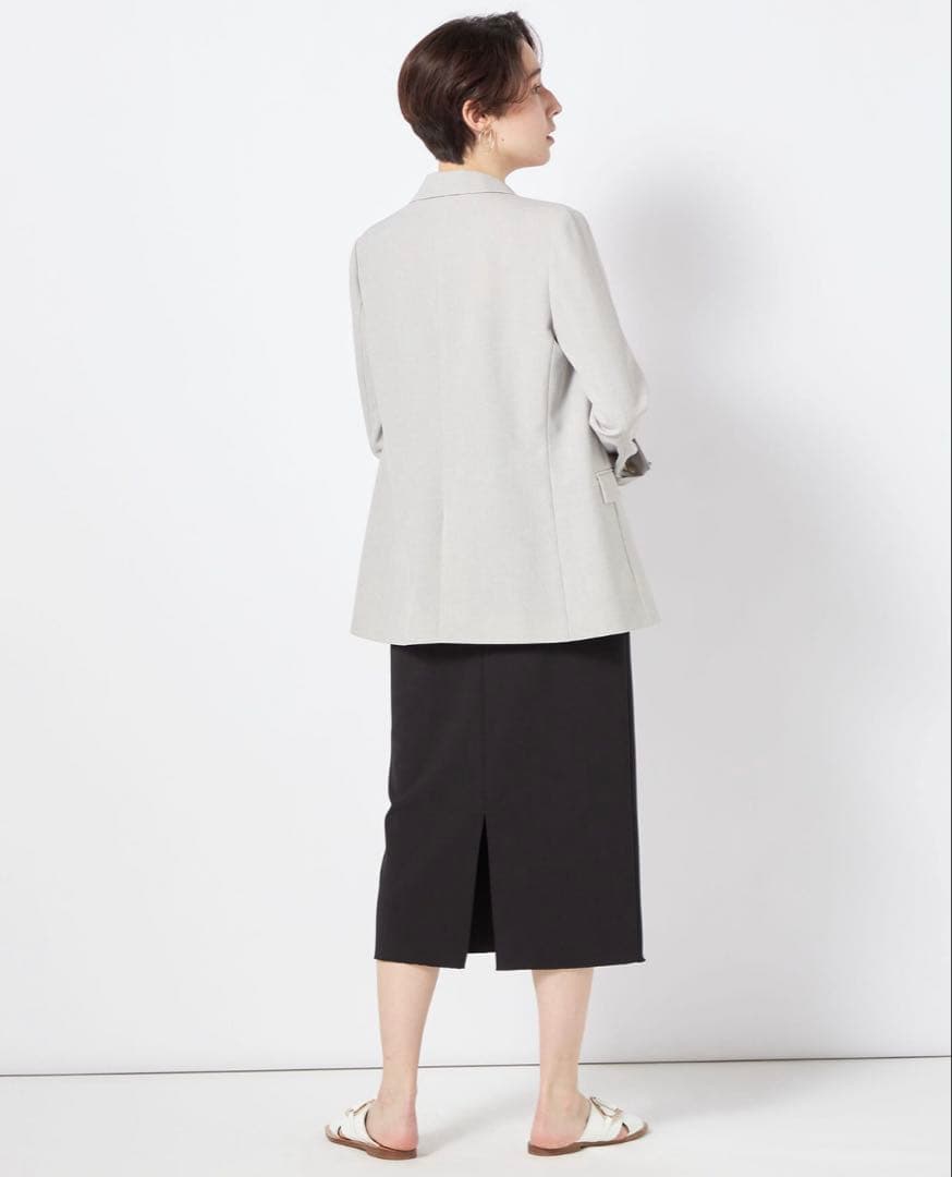 値下げ極美品 NOLLEY'S ウォッシャブルドライシャンブレーダブルジャケット