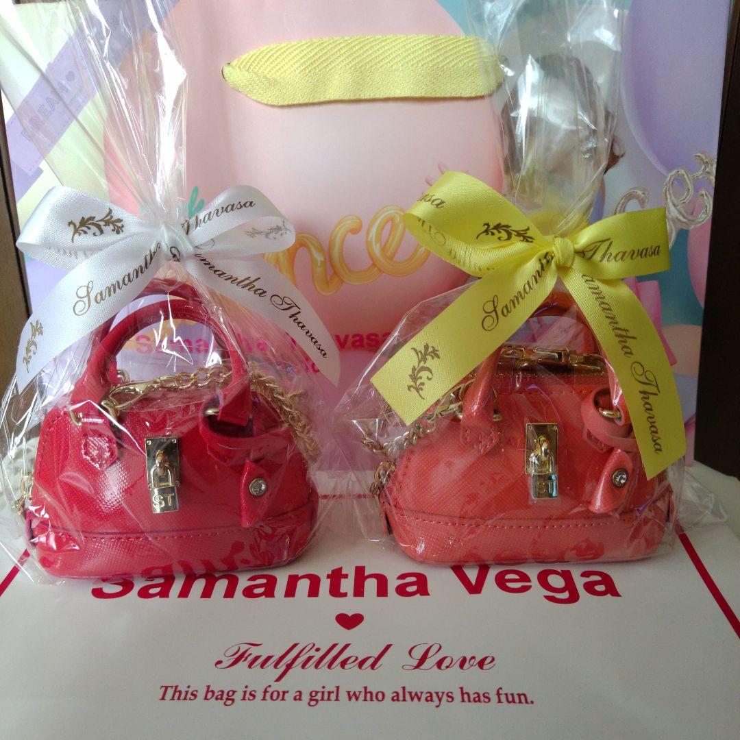 Samantha Vega ミニバッグチャーム 2色セット may