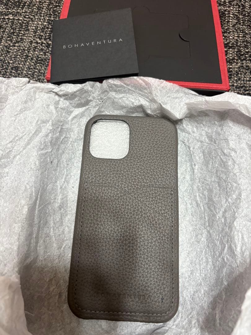 Bonaventura グレー iPhoneケース