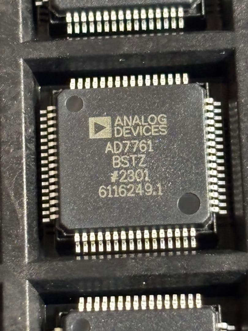 (62個) ICチップANALOG DEVICES AD7761BSTZ。未使用