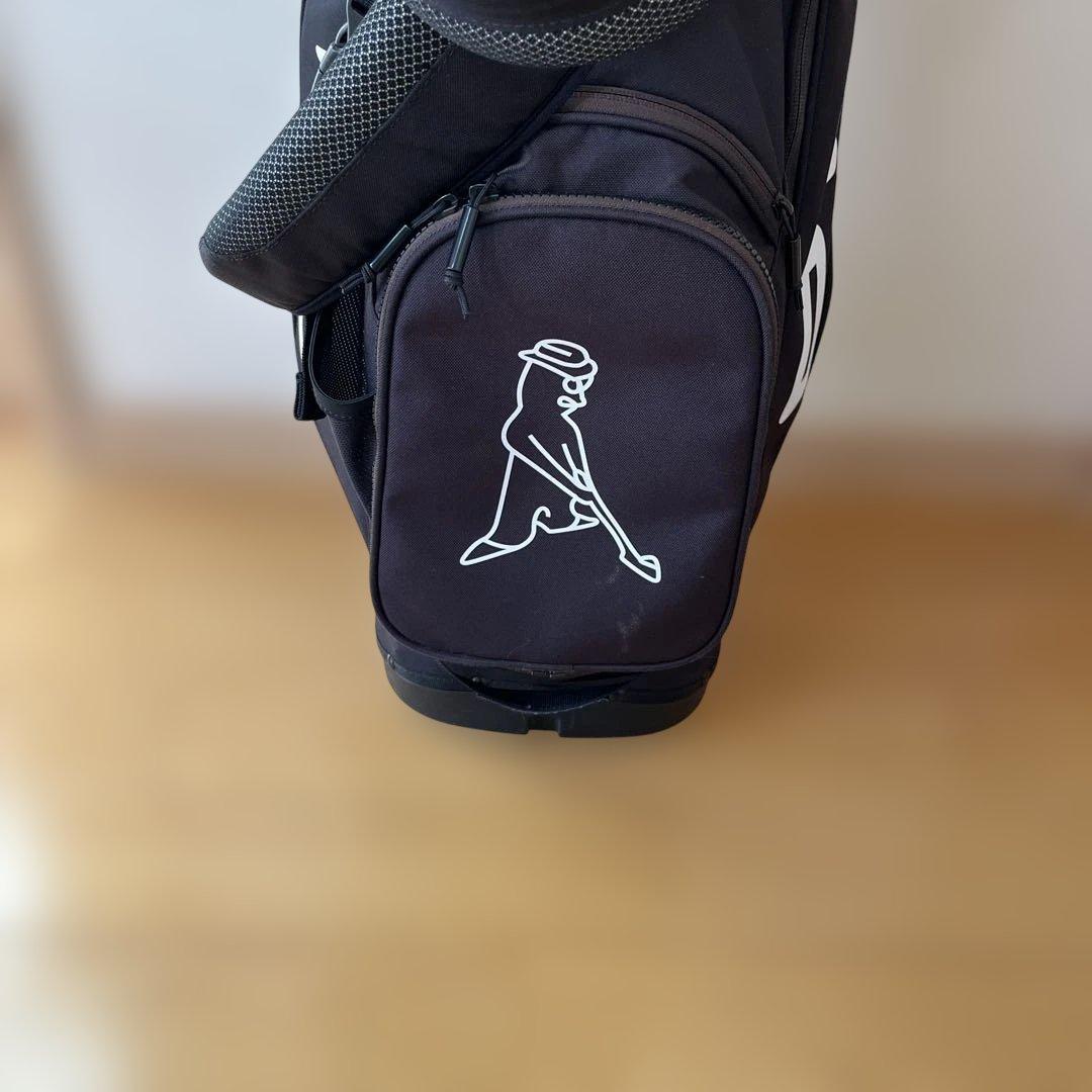 PING ゴルフバッグ 黒　スタンドキャディバック