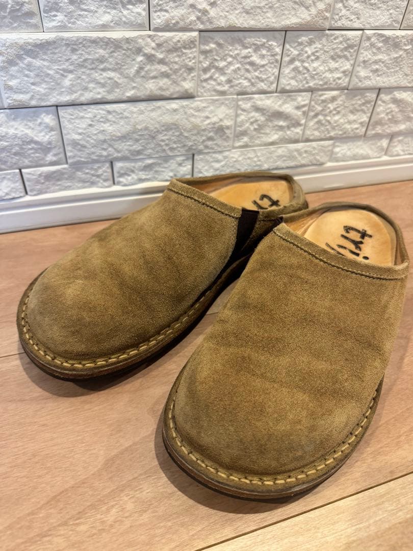 Trippen トリッペン スエード サンダル40 (26cm) 美used