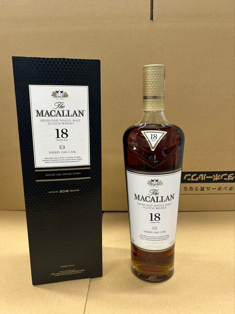 マッカラン 18年 シェリーオークカスク 750ml