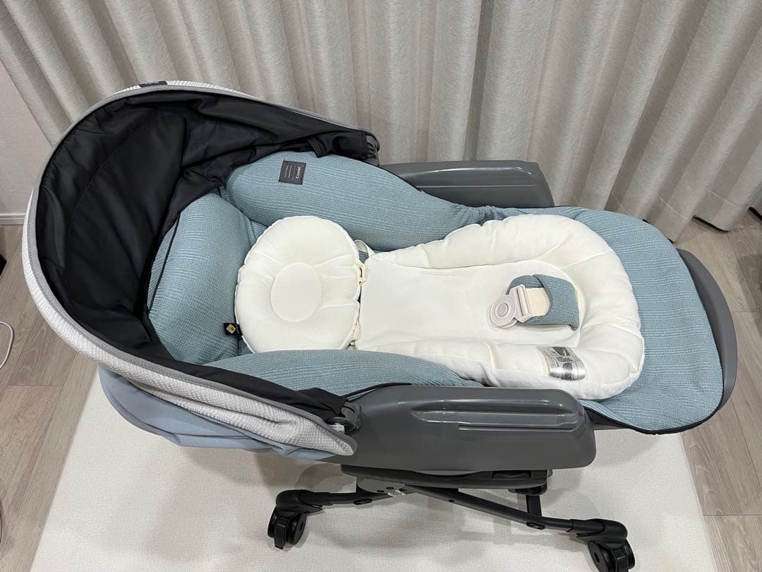 美品☆ネムリラ コンビ 手動スウィング BEDi Long ☆使用3ヶ月のみ