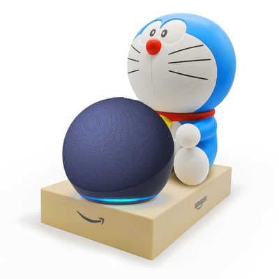 alexa echo dot ＋ドラえもん Amazon echoスタンド