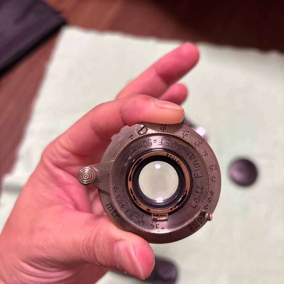 Leica D2 DII レンジファインダー レンズ付き ブラックペイント