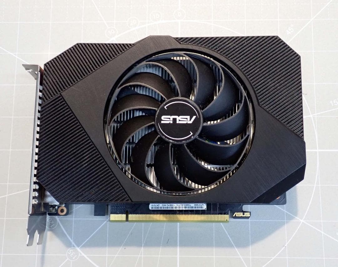 グラフィックボード ASUS PH-GTX1650-O4GD6