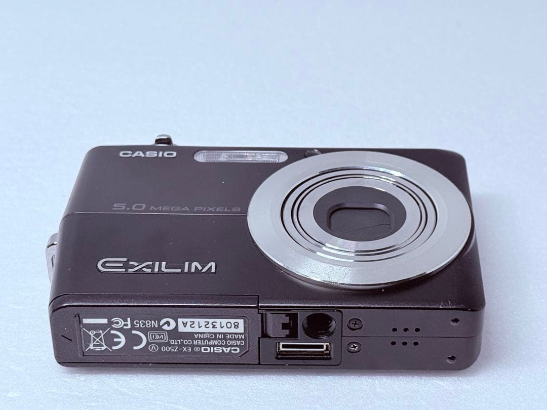 CASIO EXILIM EX-Z500 ブラック 動作確認済 コンデジ レトロ