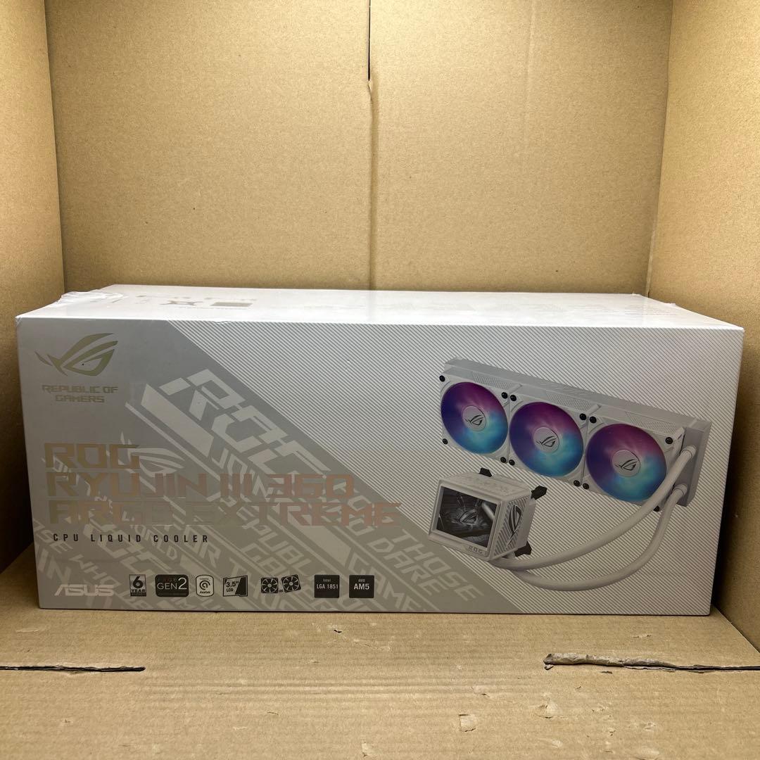 新品 ASUS CPUクーラー ROG RYUJIN III 360 ARGB