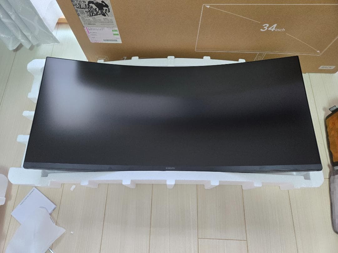 xiaomi 曲面ウルトラワイドモニター G34WQi 【ジャンク】