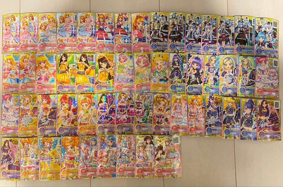 アイカツオンパレード 不揃いLPR,PRまとめ売り