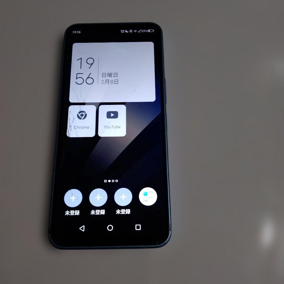 ブルースマートフォン デュアルカメラ