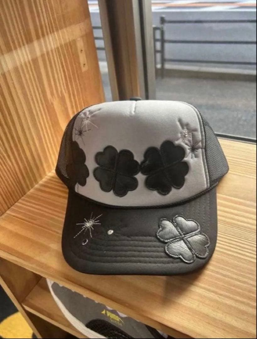 imozonsavingclothing メッシュキャップ 黒 mikado着用