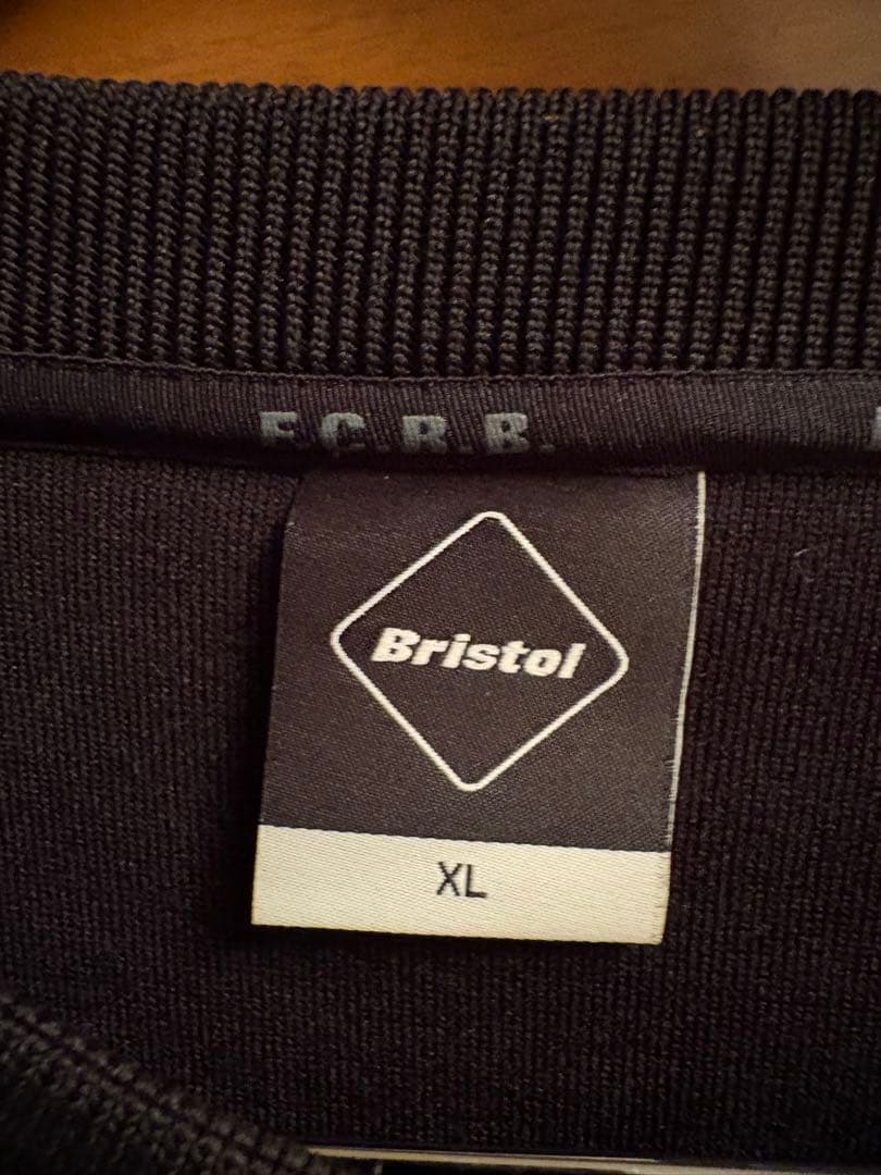 【着用2回極美品】22AW FCRB ボアフリース ビッグロゴ クルーネックXL
