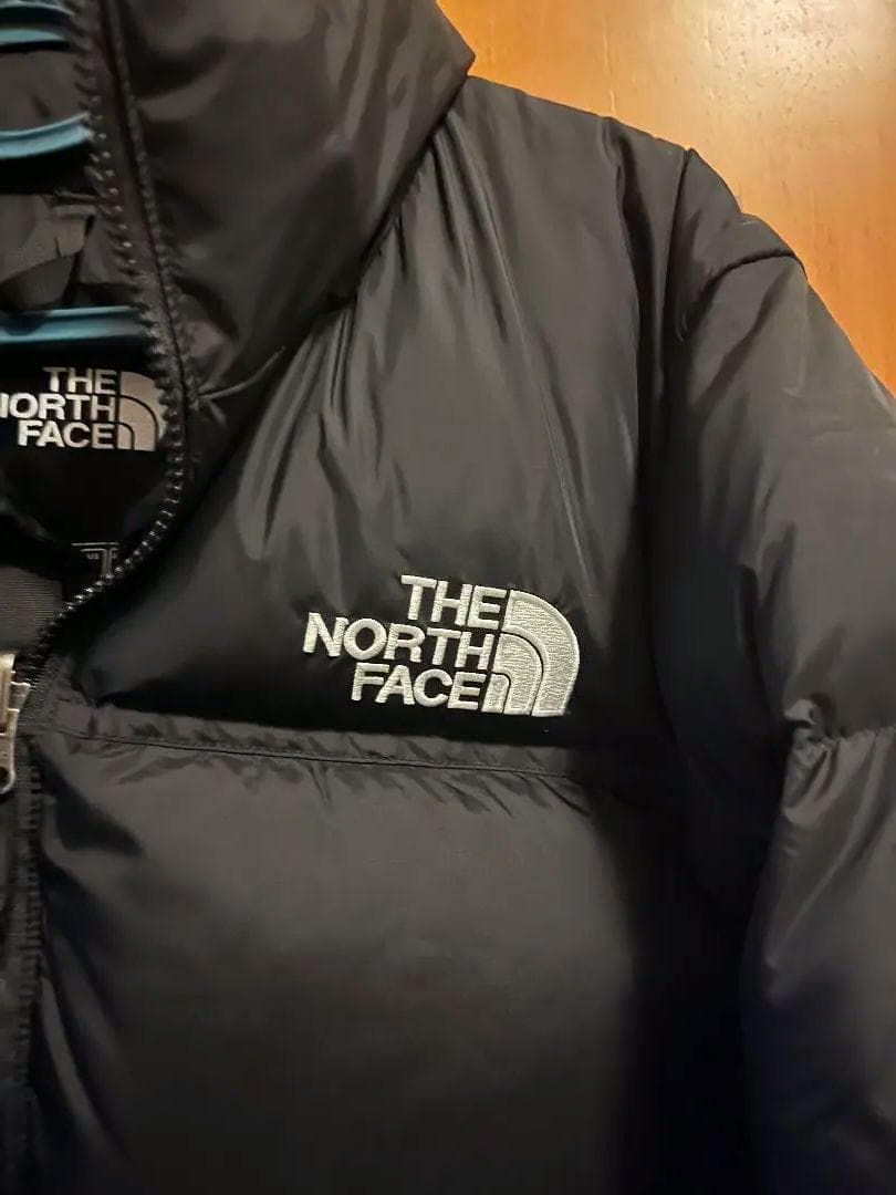 【美品】XL ノースフェイス　ヌプシ　 メンズ 黒　700fill