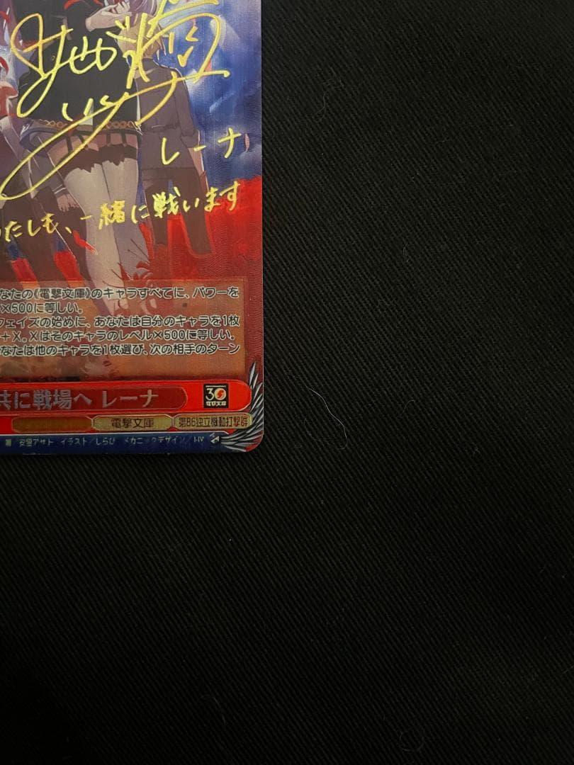 共に戦場へ レーナ SP サイン 電撃文庫 86-エイティシックス-