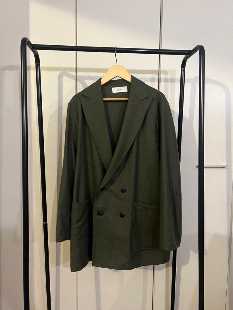 【MARKA】 マーカ セットアップ（ジャケット＆パンツ）ウールソフトサージ