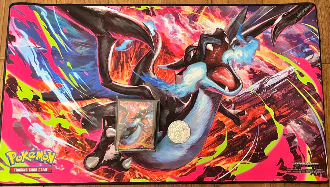 メガリザードンX プレイマット & スリーブ未開封＆ UPC 2025③