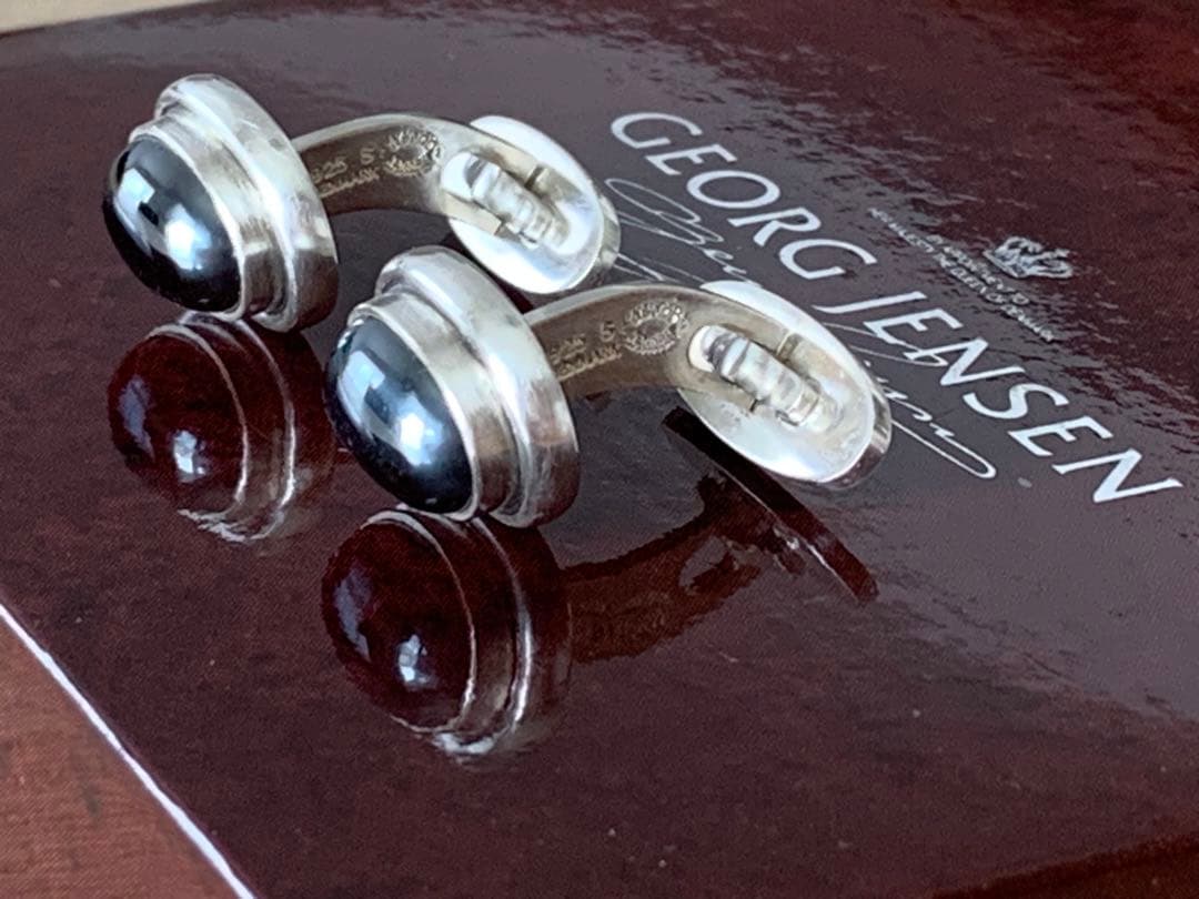   カフリンクス 44B ヘマタイトモデル