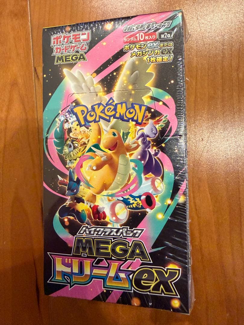 シュリンク付　ポケモンカードゲーム MEGA ドリームex 1box