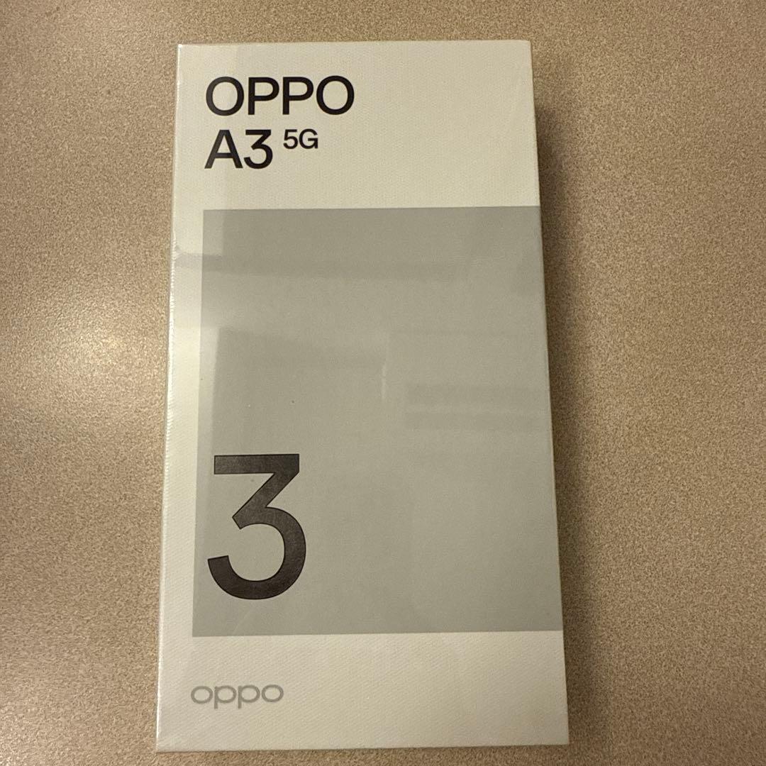 【新品未開封】OPPO A3 5G パープル