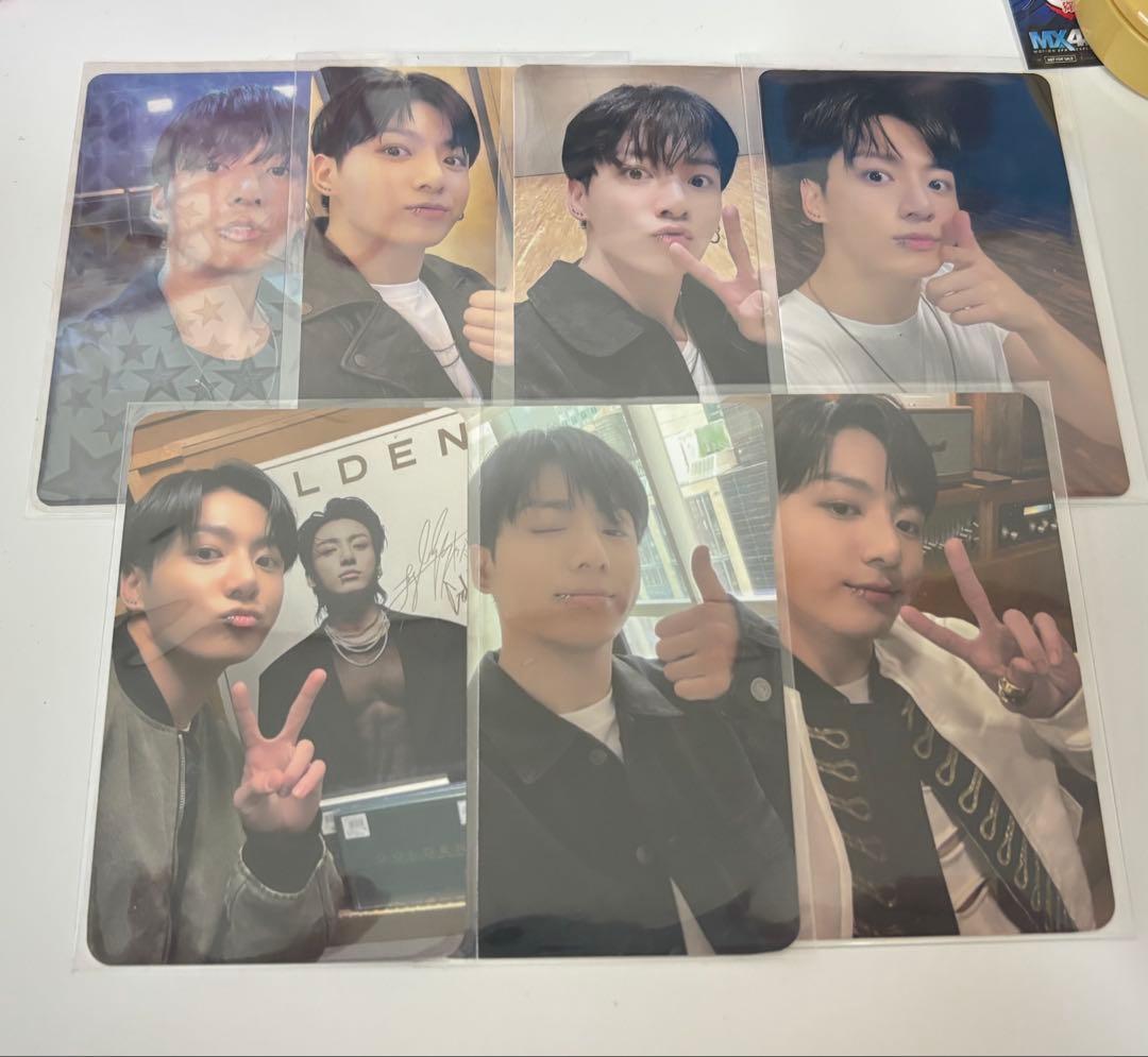 BTS ジョングク golden トレカ 7枚セット
