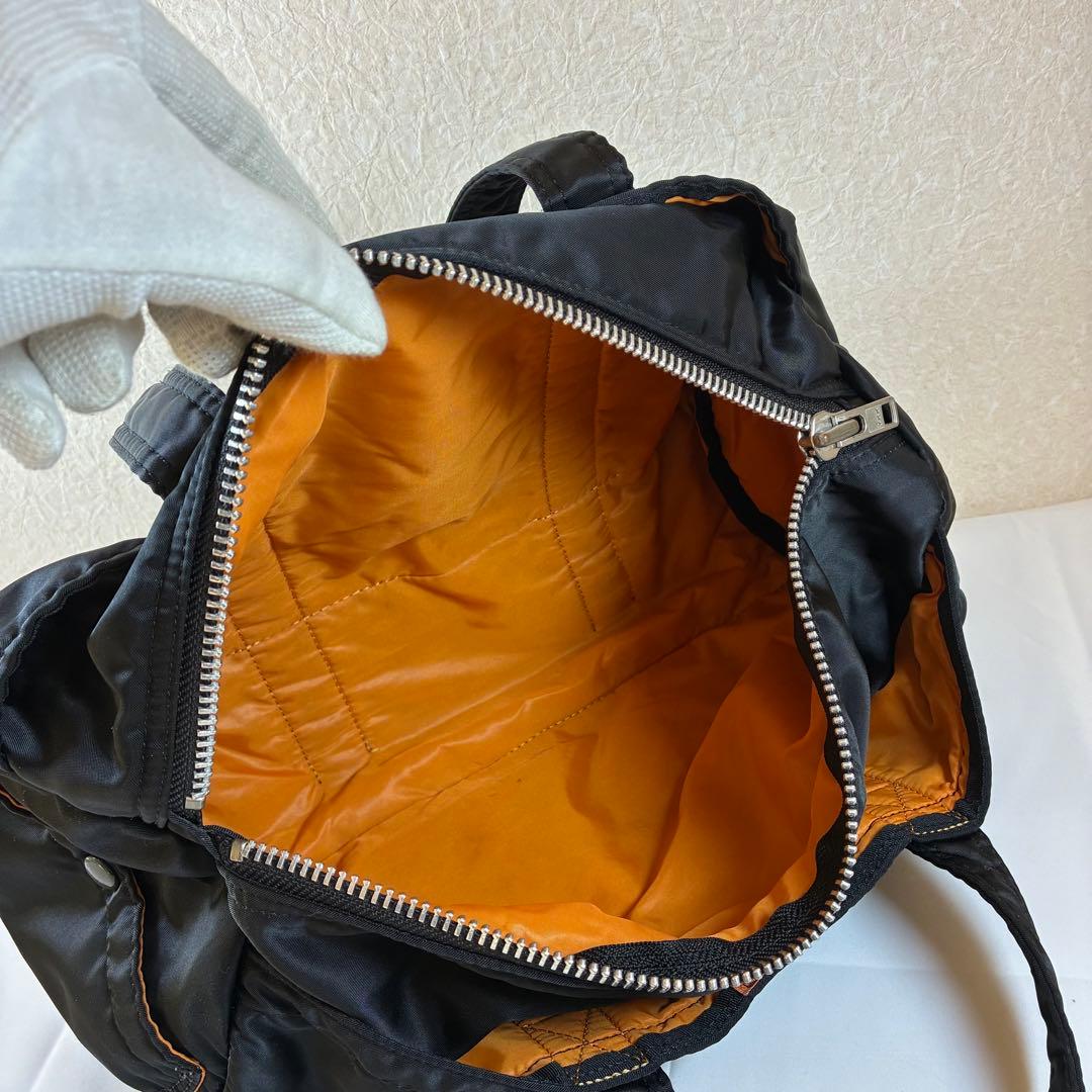 [未使用級] PORTER タンカー ドラムバッグ ミニボストン