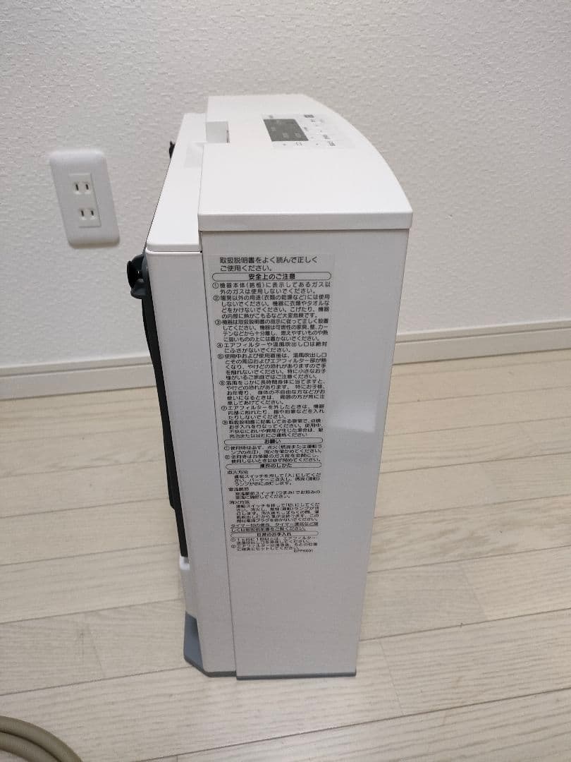 美品　ノーリツ　ガスファンヒーター　GFH-4006S 2022年製　都市ガス