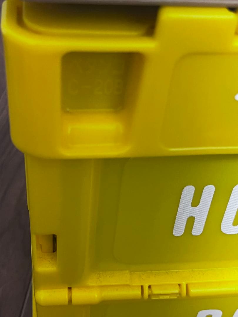 HUMAN MADE コンテナ　20L ベージュ イエロー　2個セット