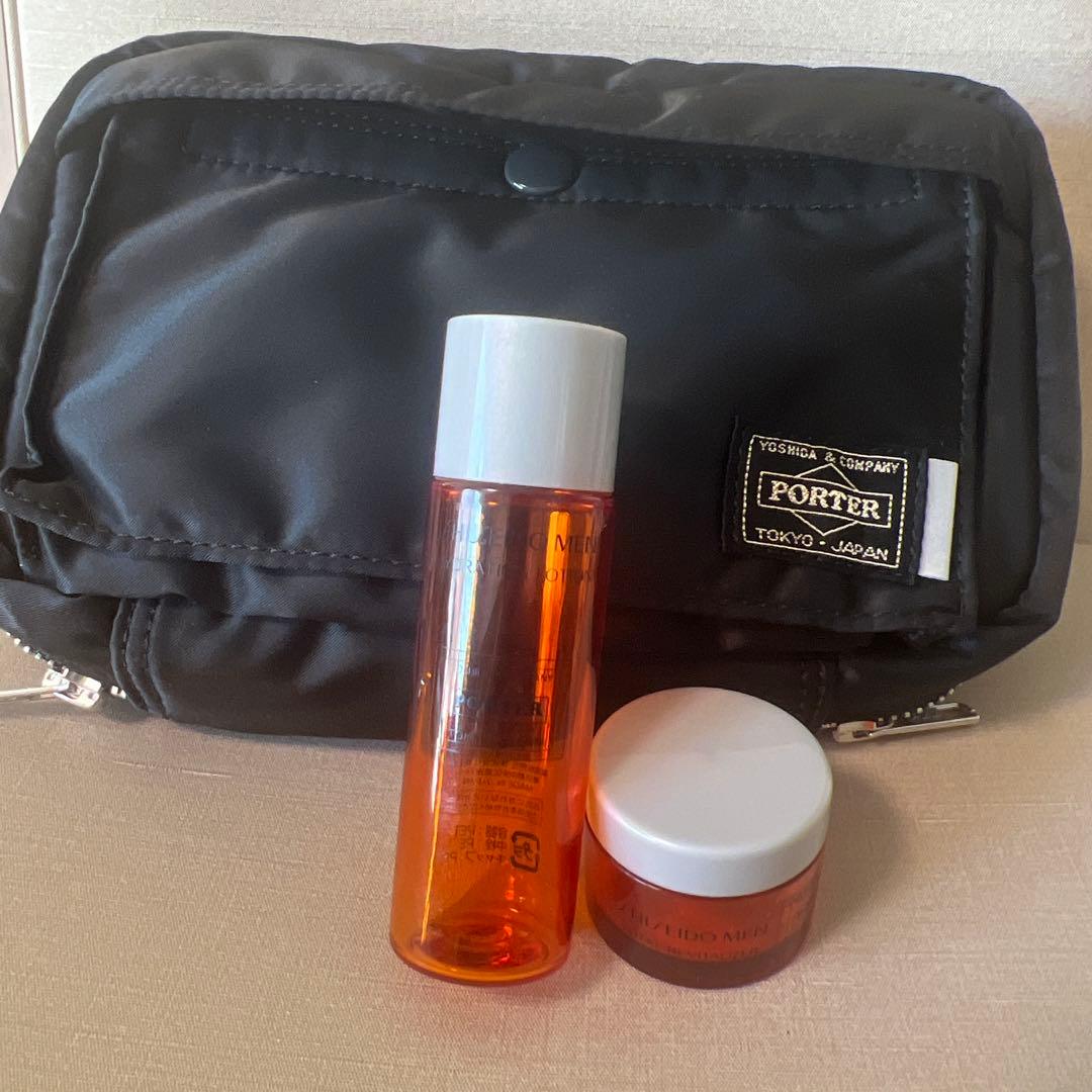 【新品未使用】ポーター×資生堂MEN　コラボ　ポーチ　PORTER 　黒
