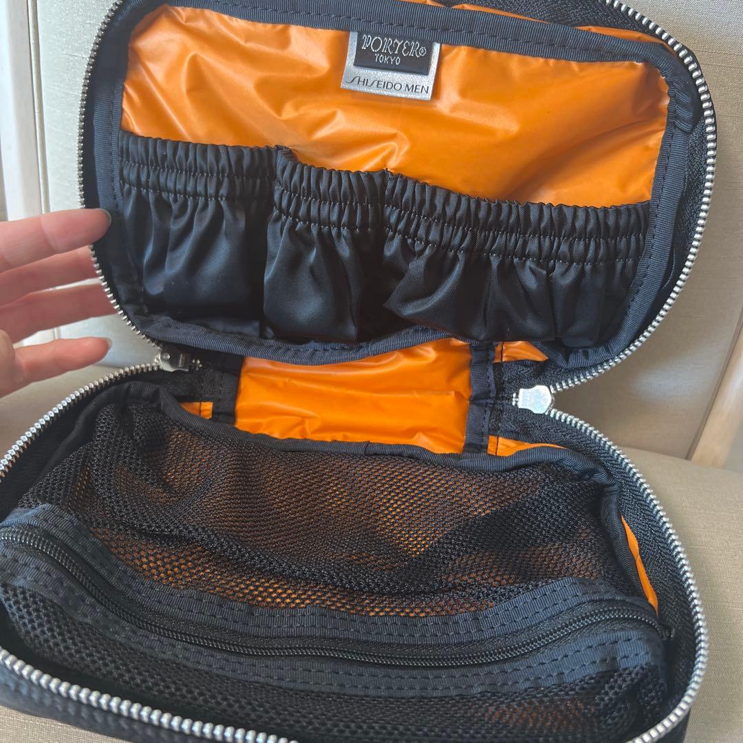 【新品未使用】ポーター×資生堂MEN　コラボ　ポーチ　PORTER 　黒