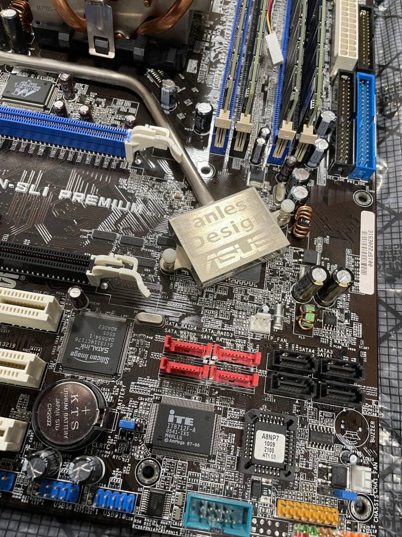 ASUS A8N-SLI PREMIUM 939対応 動作品保証なし レトロPC