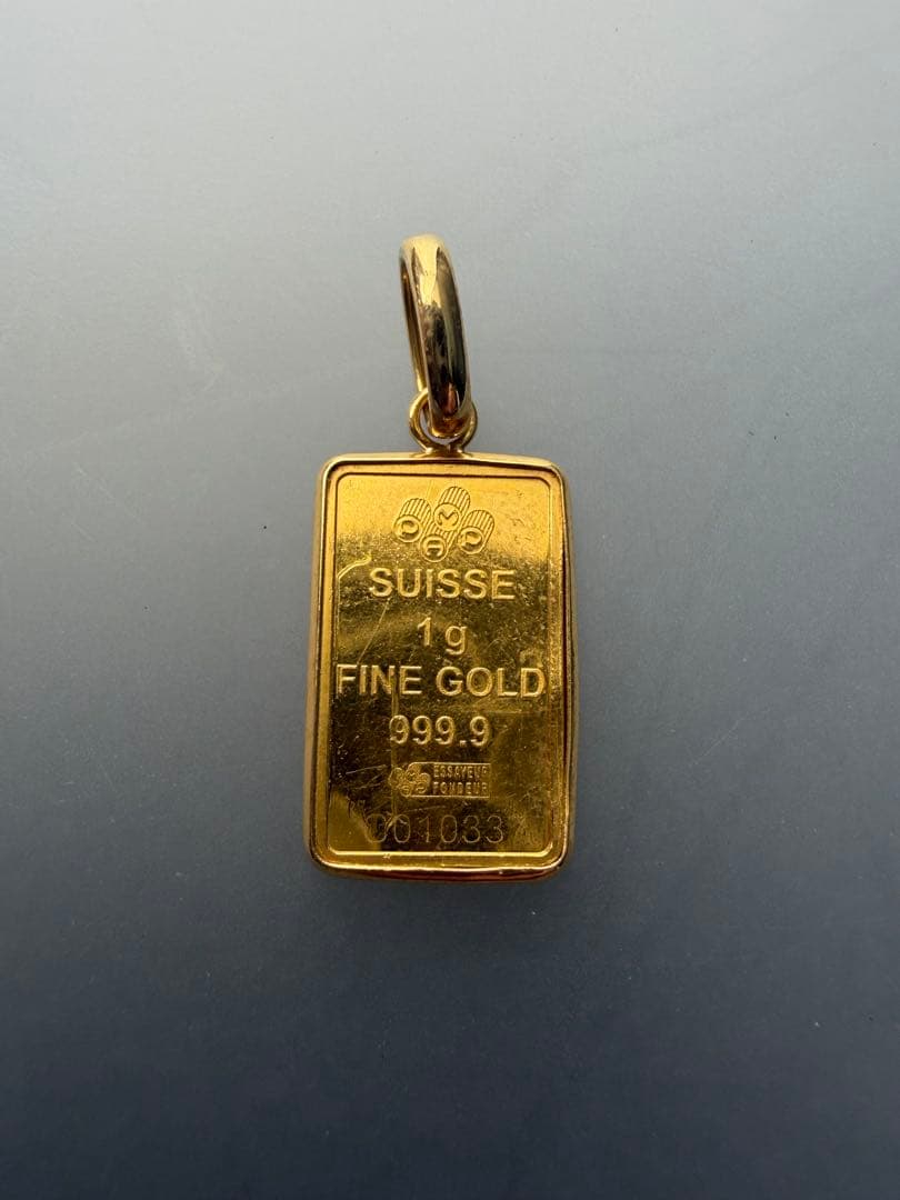 【24金】ネックレストップ 18金 24金トップ 早い者勝ち K18