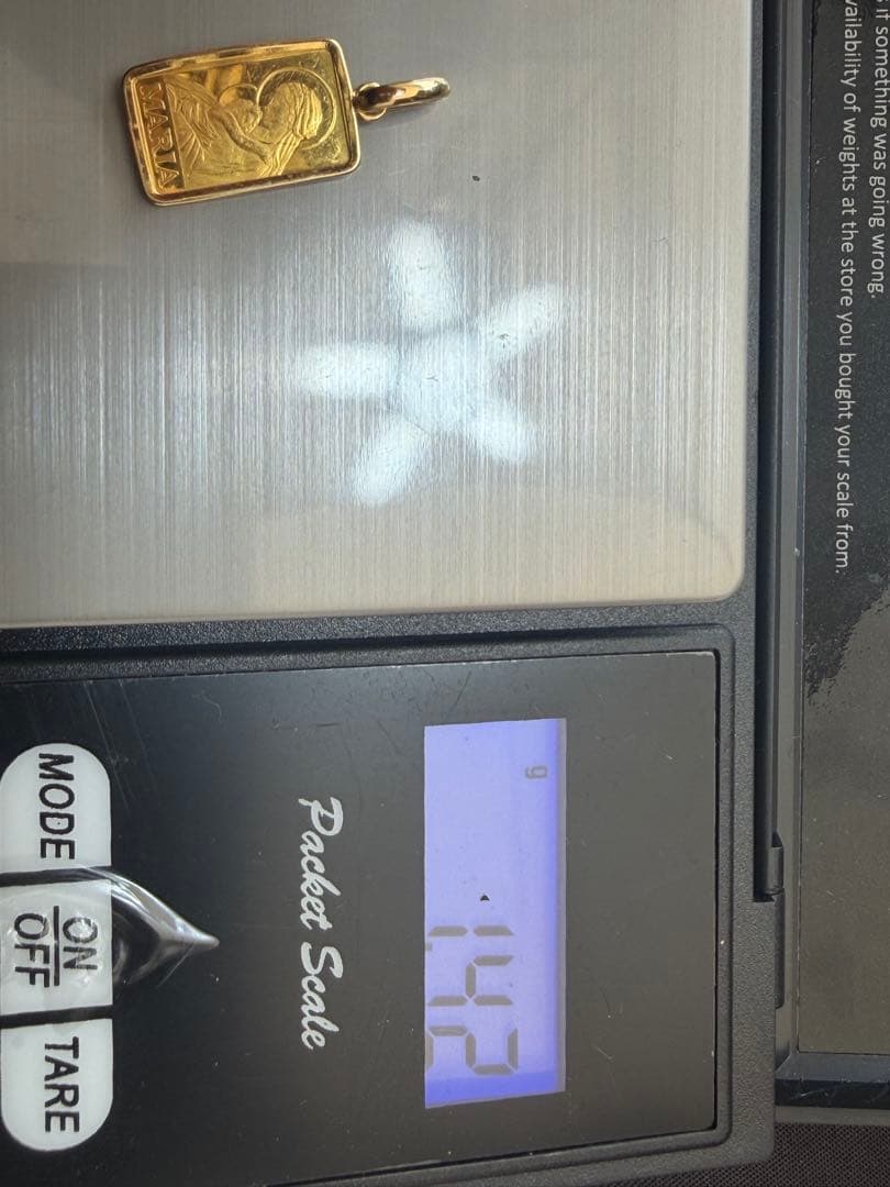 【24金】ネックレストップ 18金 24金トップ 早い者勝ち K18