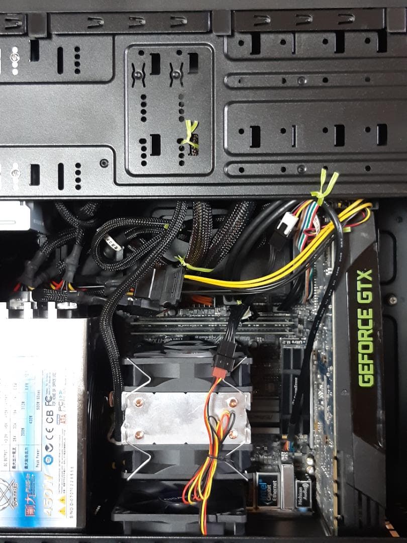 自作PC　i5 8400・16GB・SSD240GB・GTX680・Win11
