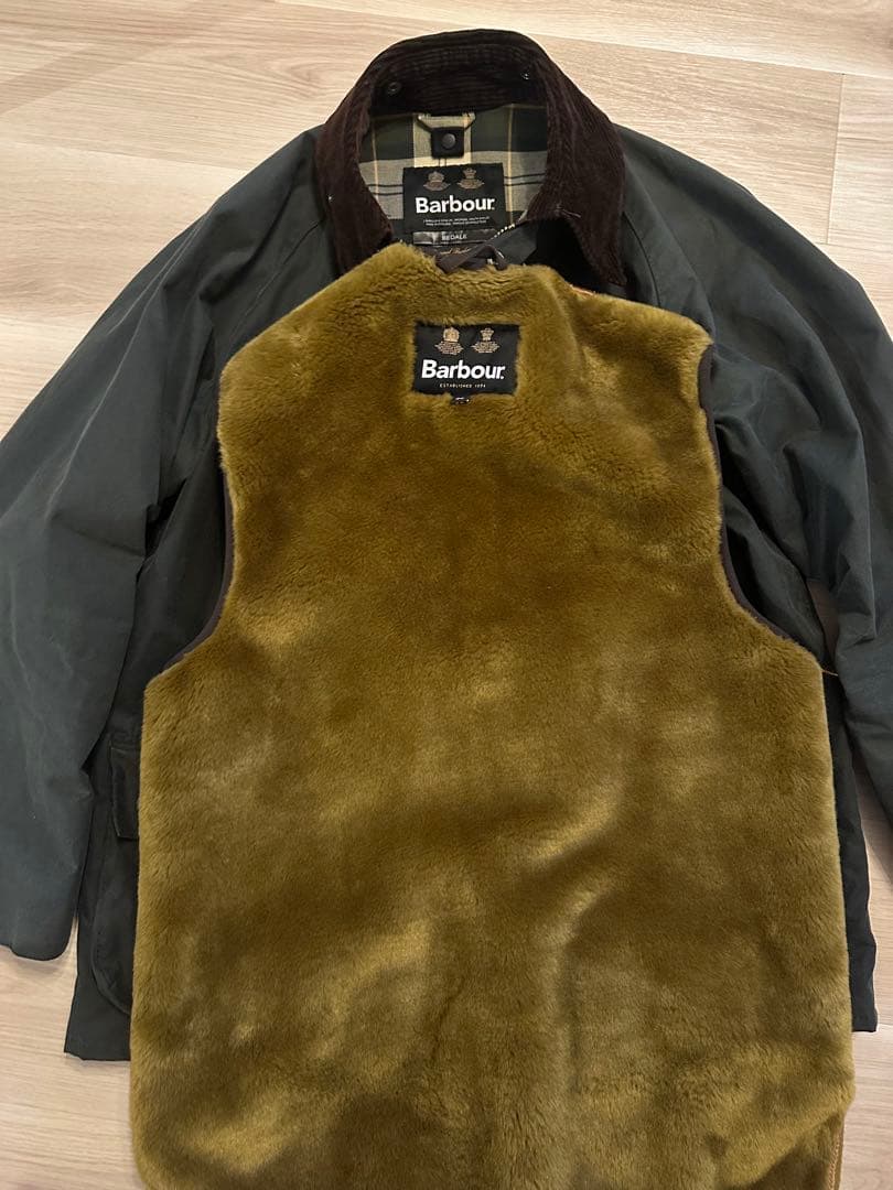 バブアー ビデイル セージ ライナーセット