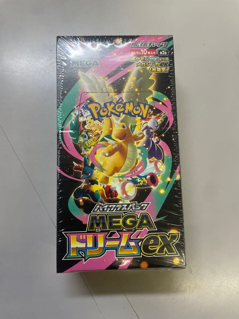 ポケモンカードMEGAドリームex MEGA 1BOX シュリンク付き