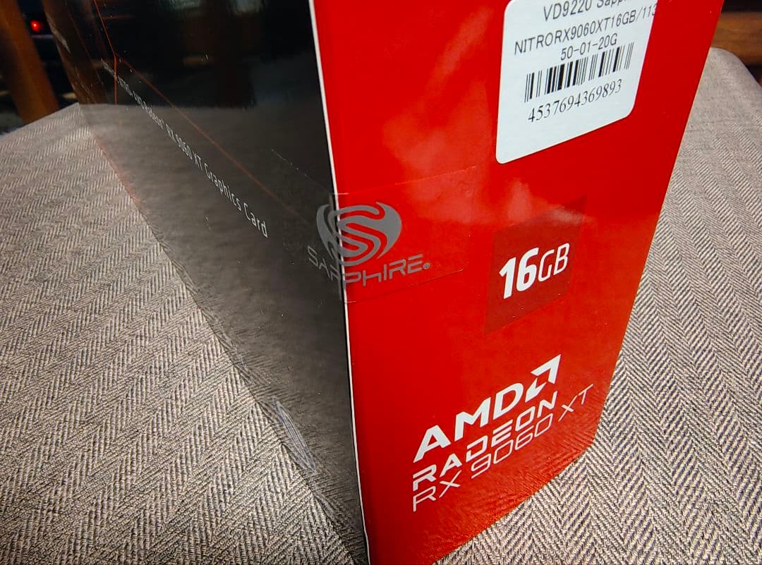 グラフィックボード・グラボ・ビデオカード SAPPHIRE NITRO+ AMD Radeon RX9060XT 16GB