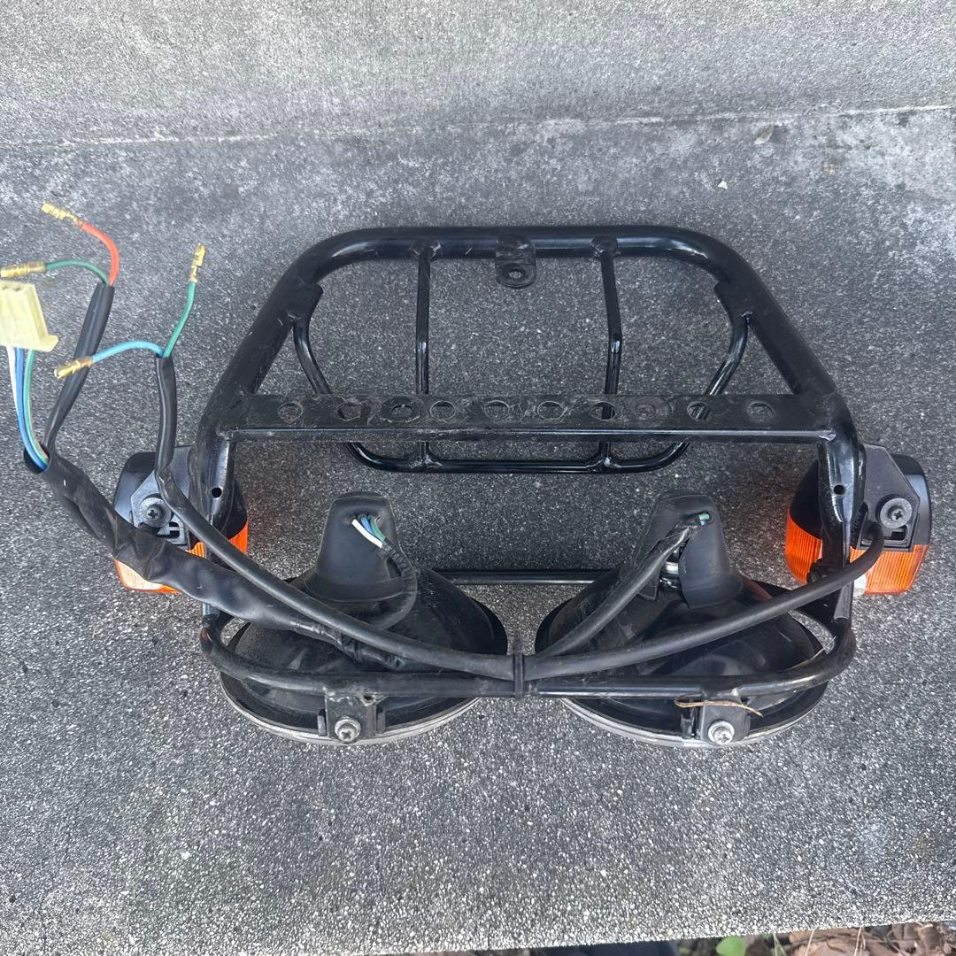 ズーマーAF58 純正ヘッドライト・ウィンカー・ステーセット