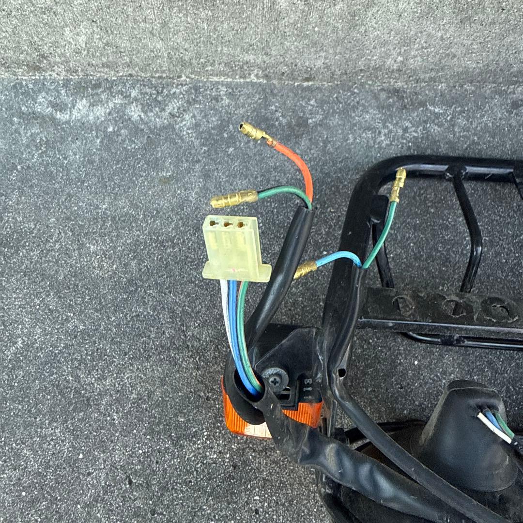 ズーマーAF58 純正ヘッドライト・ウィンカー・ステーセット