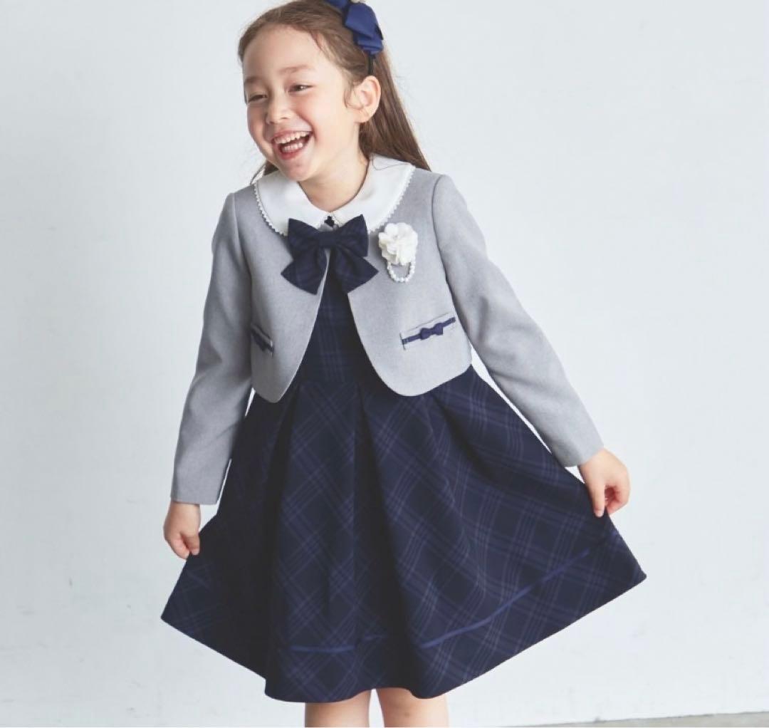 今期　CHOPIN フォーマルドレスセット 120 卒園式　入学式　カチューシャ