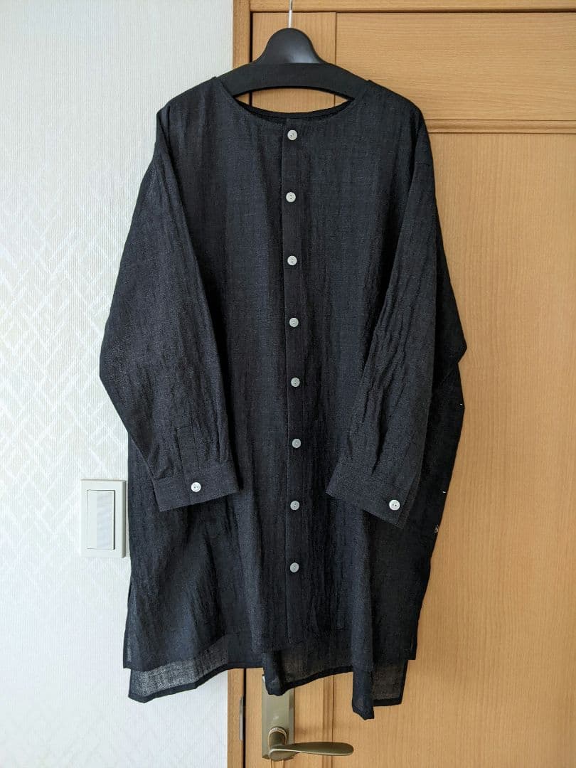 HUIS遠州織物 ウォッシャブルウールチュニック009