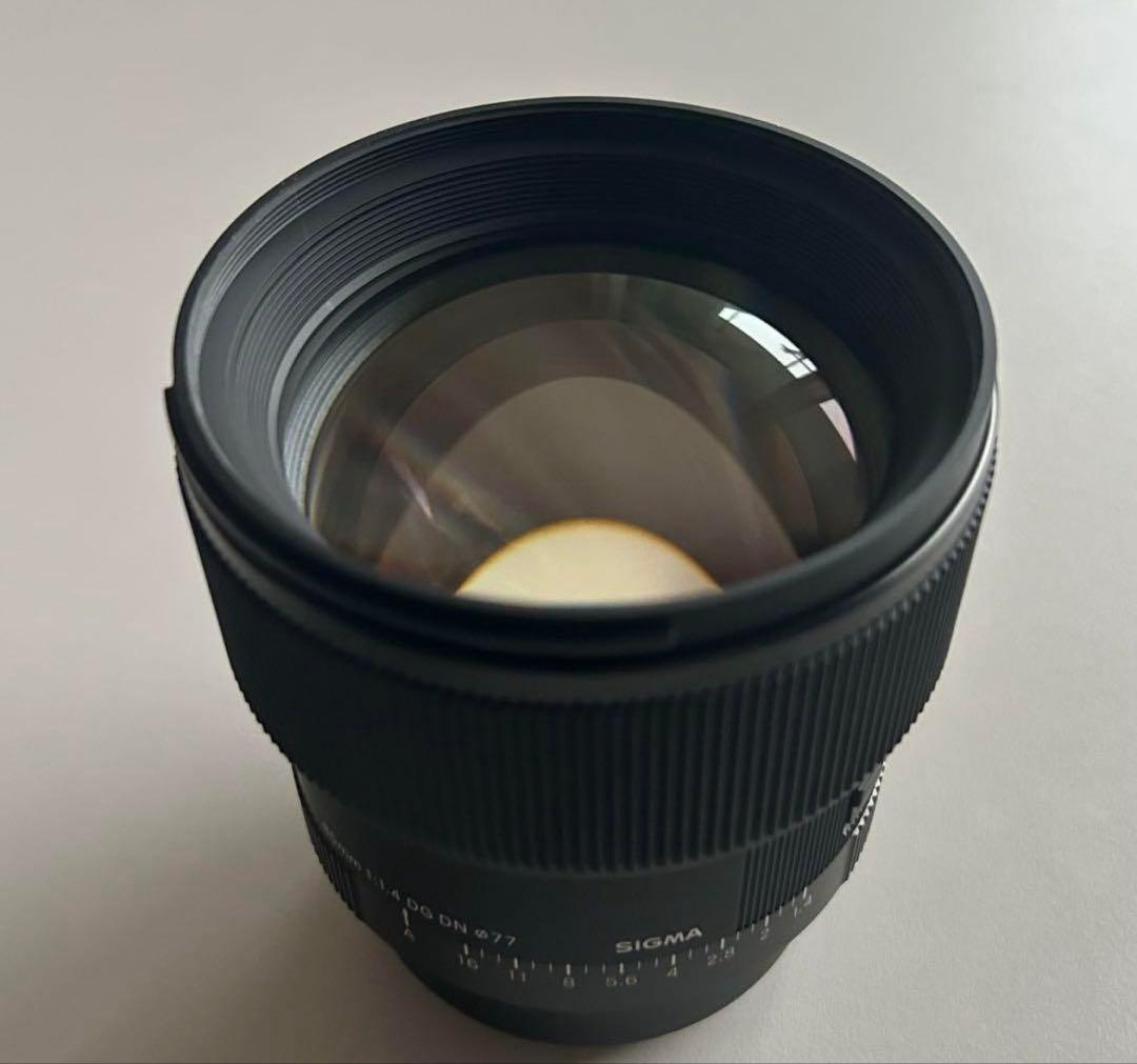 【ほぼ未使用!】SIGMA 85mmF1.4 Lマウント用