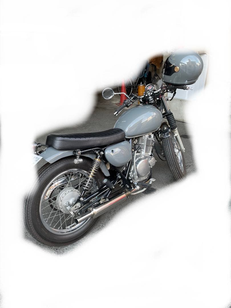 スズキ　 st250e キャブ車　純正タンク グレー