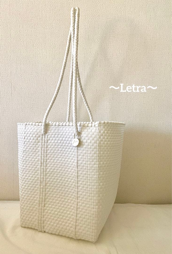 レトラLetraメルカドバッグホワイト