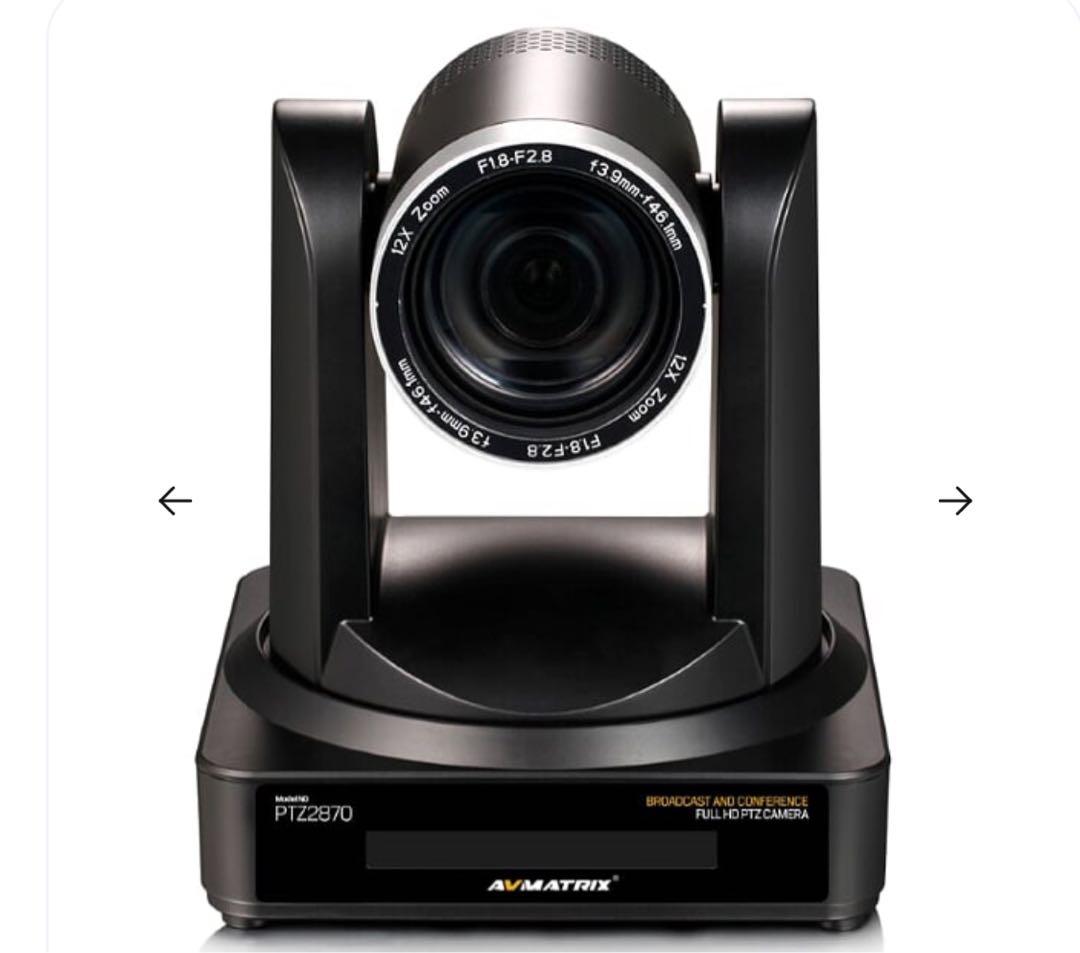 AVMATRIX PTZ2870 12X HDMI/USB PTZ カメラ