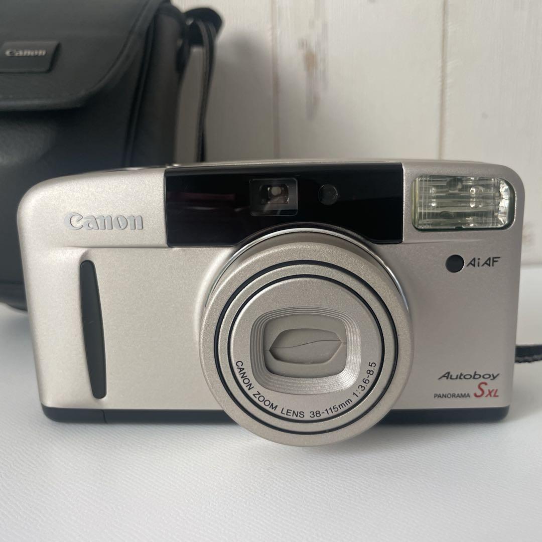 【美品】Canon キャノン コンパクトフィルムカメラ Autoboy SXL